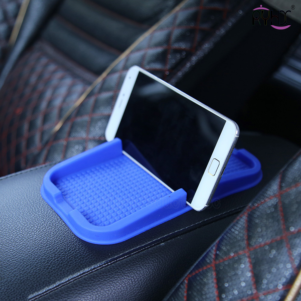 silicone anti-slip mat for cellphone, telephone silicone non-slip mat