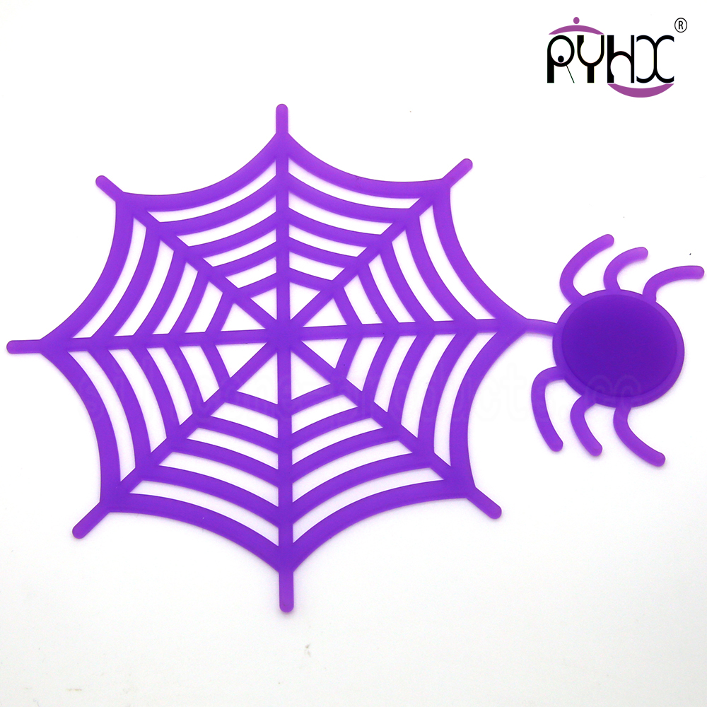silicone anti-slip mat, non-slip silicone mat, silicone slide-proof mat for cell phone, black