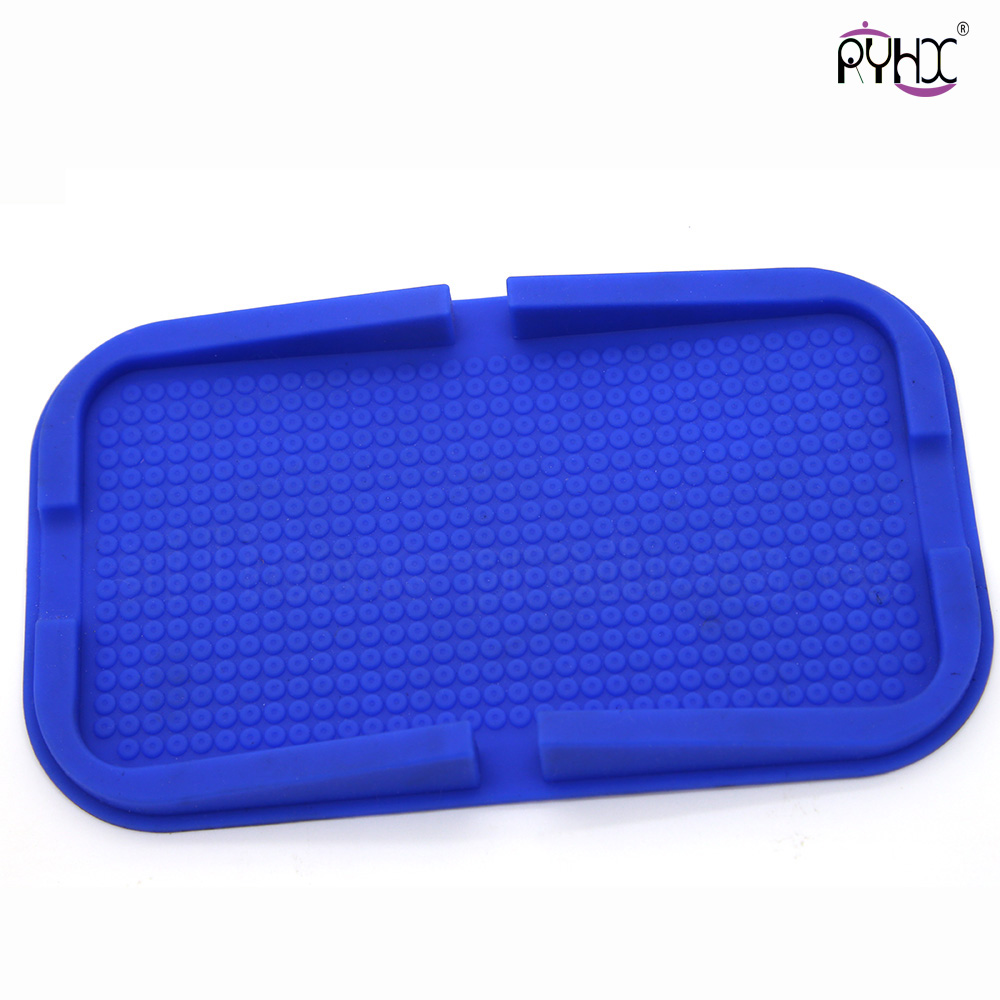 anti-slip silicone mat, silicone slide-proof mat, telephone non-slip mat