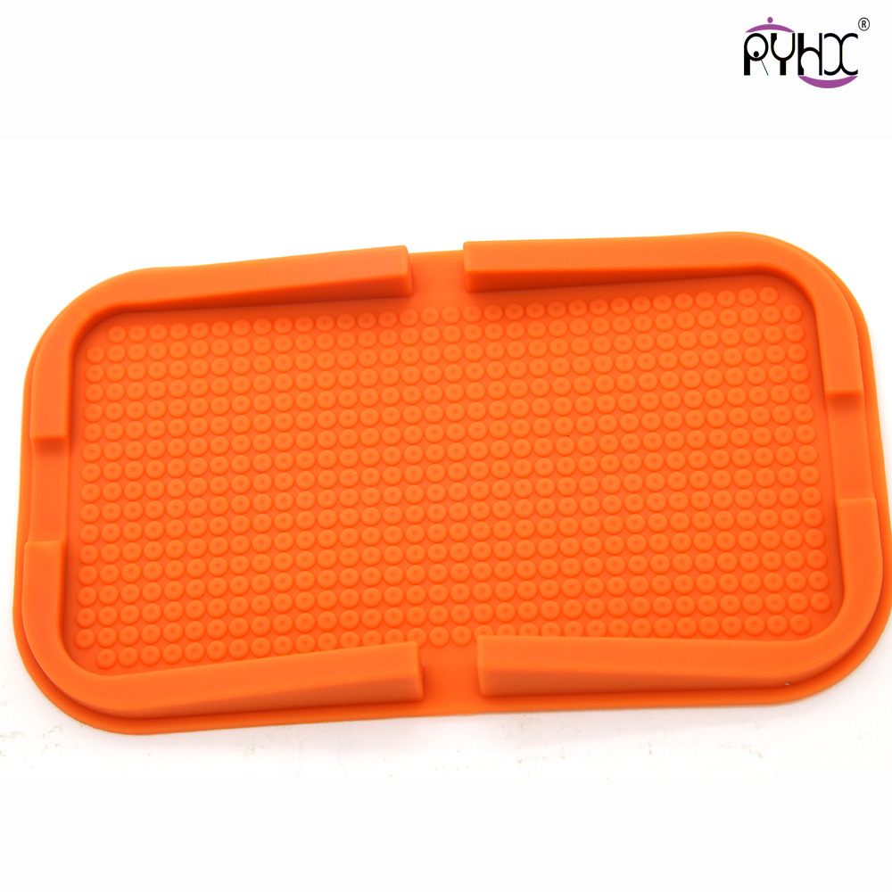 silicone non-slip mat for cellphone, waterproof silicone mat, non-slip silicone mat, silicone car accessories