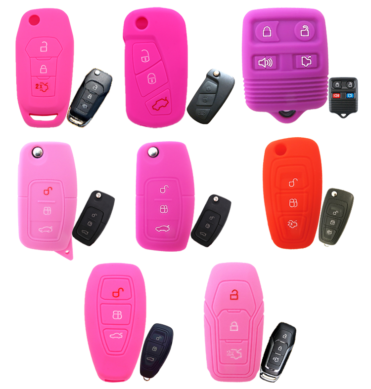 new silicone car key cover for Ford philippines malaysia india singapore south africa
