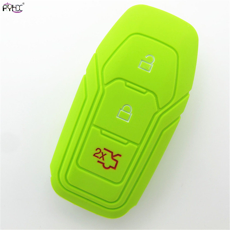 Online wholesale 2015 apple-green Ford car smart key cover case mondeo,3 button.