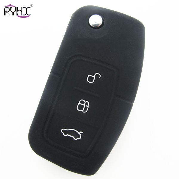 Online wholesale black 2012 Ford Focus key cover,3 button.