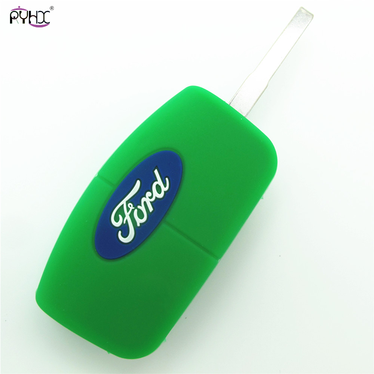 Online wholesale green Ford Focus key cover,3 button