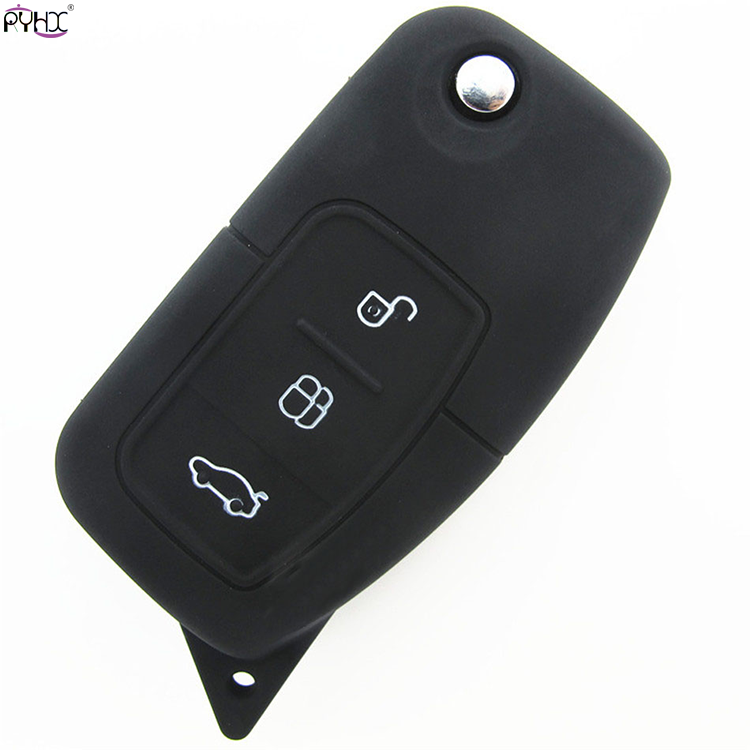Online wholesale black 2013 Ford Focus key cover,3 button.