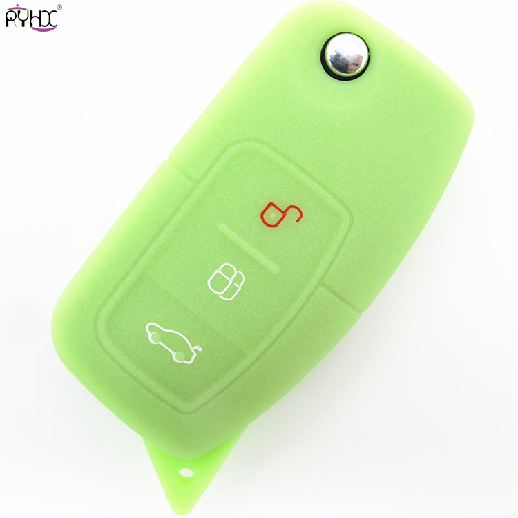 Online wholesale green Ford Focus key cover,3 button