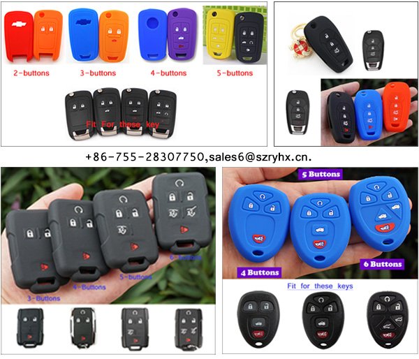 Chevrolet Key Fob Cover for  7 kinds of Chevrolet car key fob
