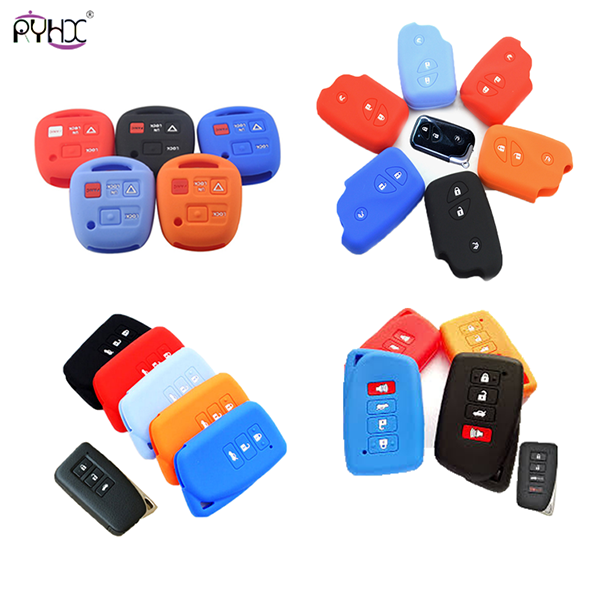 Lexus Key Fob Cover -Colorful silicone key cover for Lexus LS LX RX NX RC ES250/350 RS IS 270 300H 250 car key here.