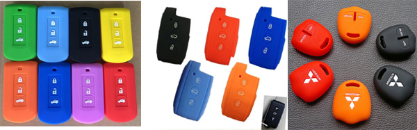 Mitsubishi Key Fob Cover -Colorful silicone key cover for Mitsubishi standard key/smart key here.