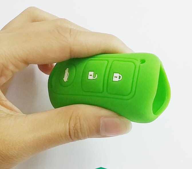 Crown car key cover,silicone rubber key fob covers,3buttons