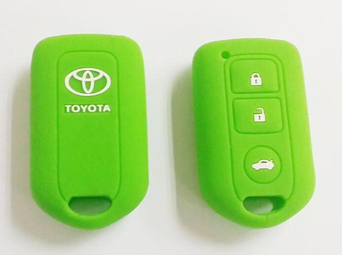 Crown car key cover,silicone rubber key fob covers,3buttons