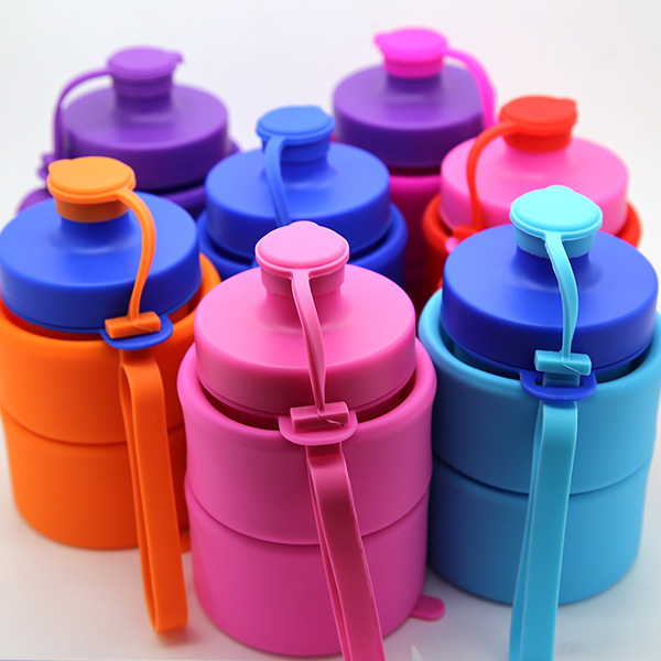 New collapsible sports water bottle,BPA free,Portable.