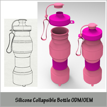 Silicone Collapsible Bottle