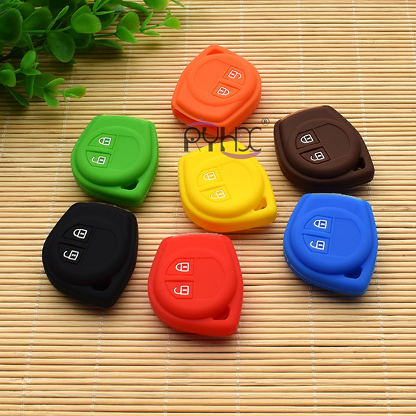 New 2 Buttons Car Key Protector Cover For Suzuki SX4 Swift Liana Grand Vitara Jimny Alto.