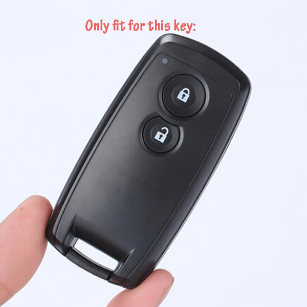 Wholesale Silicone Car Key Protector Cover For Suzuki SX4 Vitara Swift 2009 2010 2011 2012 smart key(2 buttons).