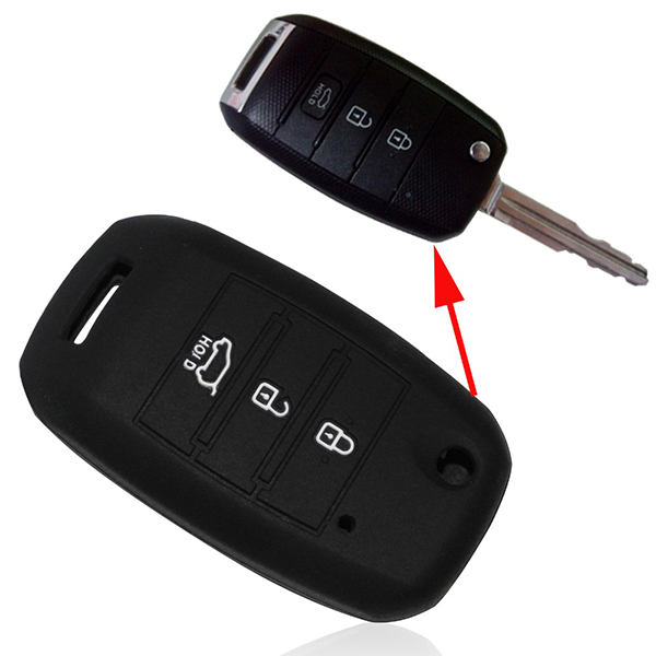High Quality KIA K3 Bongo Carens Silicone key cover(3 button).