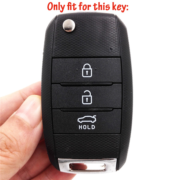 High Quality KIA K3 Bongo Carens Silicone key cover(3 button).