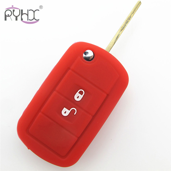 Colorful Land Rover 2button Flip Key Covers