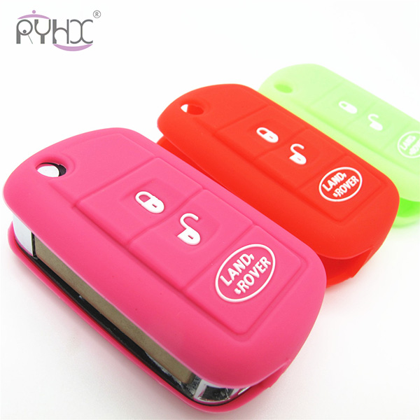 Colorful Land Rover 2button Flip Key Covers