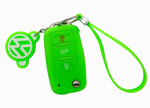 orange vw key cover