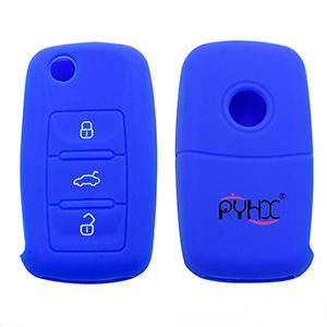 VW silicone key case-wholesale custom