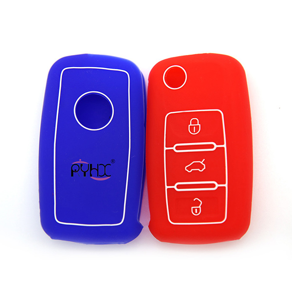 VW silicone key fob cover-Wholesale custom