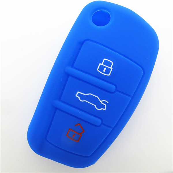 Silicone car key pouch for Audi Q3