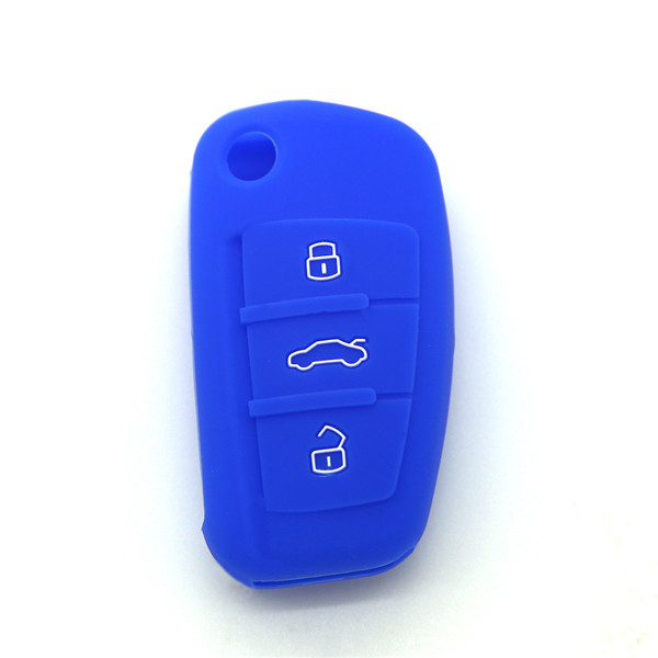Silicone auto key cover for Audi Q3