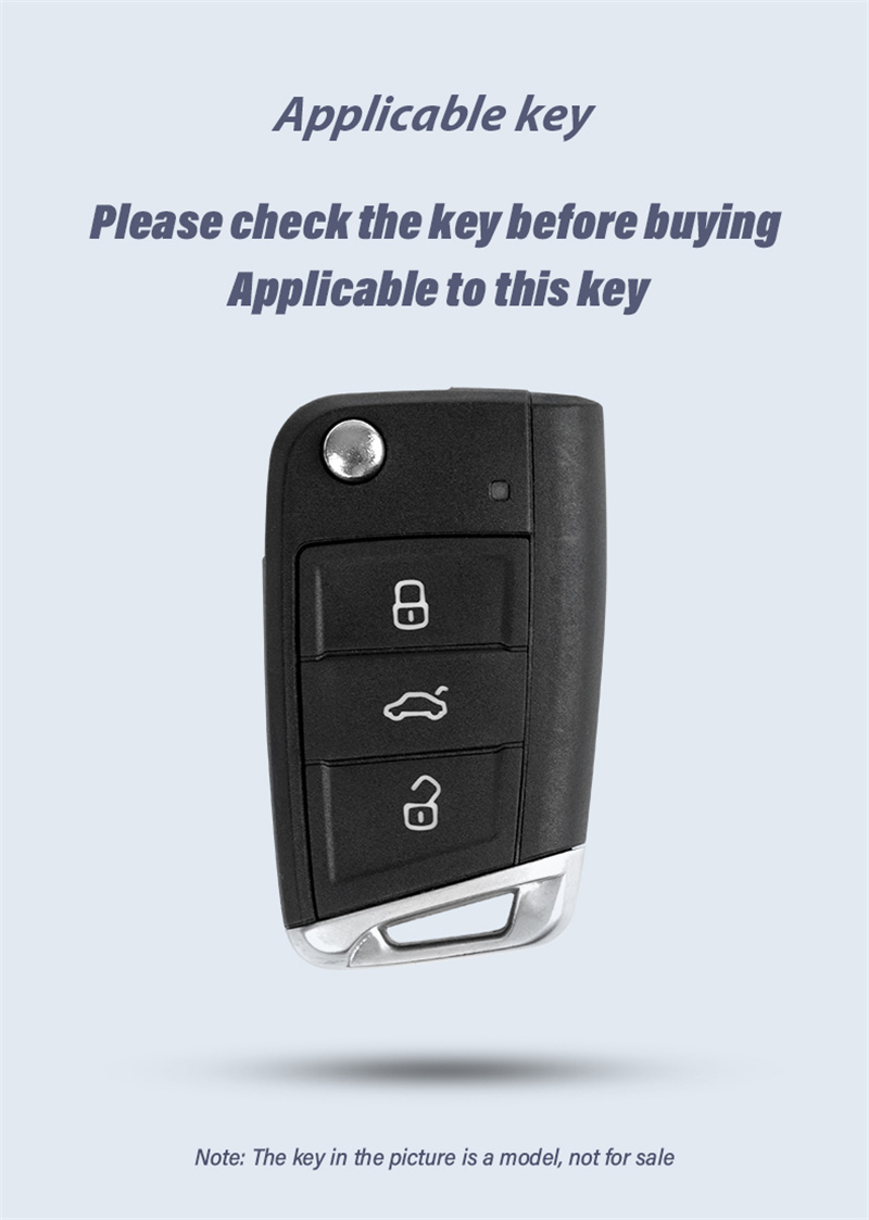 VW silicone key cover 8
